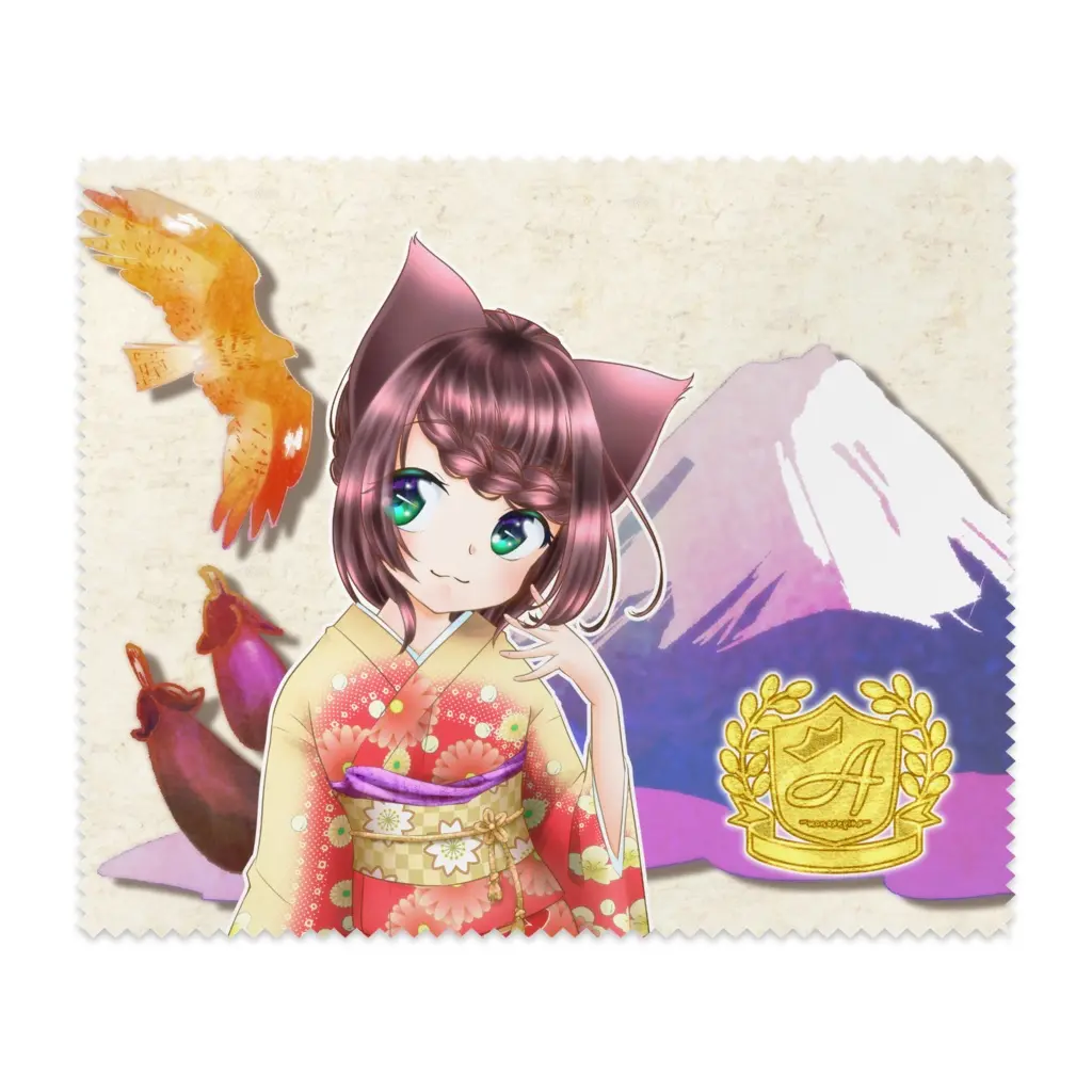 Aiu Itoi - Microfiber Cloth - Glasses Cleaner - VTuber