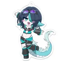 極楽やご - Acrylic Key Chain - Key Chain - VTuber