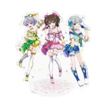 Suzune - Acrylic stand - VTuber Size-100x100mm