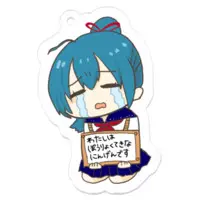 ゆづき - Acrylic Key Chain - Key Chain - VTuber Size-50 x 50 (mm)