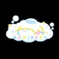 かみ - Stickers - VTuber Size-160 x 160 (mm)