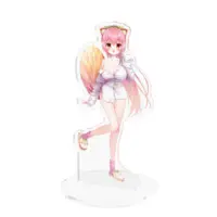 狸田望未 - Acrylic stand - VTuber Size-100x100mm