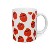 甘夏ハッサク - Tumbler, Glass - VTuber Size-D 8cm H 9.5cm