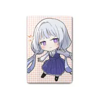 白露りお - Badge - VTuber Size-54x80mm