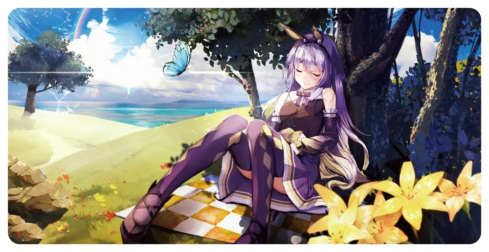 兎雨とりん - Mouse Pad - Desk Mat - VTuber