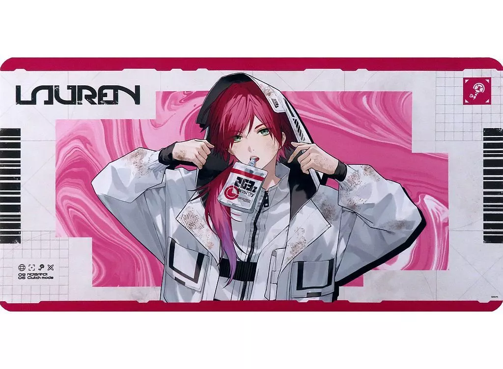 Lauren Iroas - Desk Mat - Nijisanji