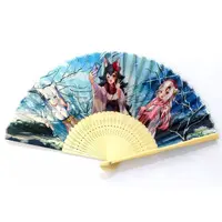 hololive - Japanese fan (Sensu) - Nakiri Ayame & Shirakami Fubuki & Ookami Mio