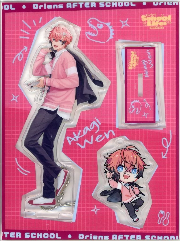 Akagi Wen - Acrylic stand - Nijisanji