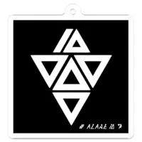 糺音イオ - Acrylic Key Chain - Key Chain - VTuber Size-50 x 50 (mm)