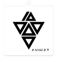 糺音イオ - Acrylic Key Chain - Key Chain - VTuber Size-50 x 50 (mm)