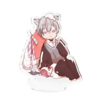 糺音イオ - Acrylic stand - VTuber Size-70x70mm