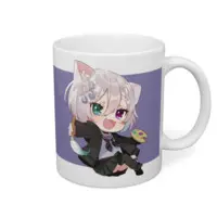 糺音イオ - Tumbler, Glass - VTuber Size-D 8cm H 9.5cm