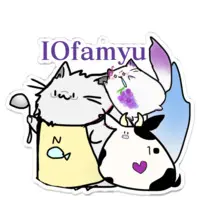 糺音イオ - Acrylic Key Chain - Key Chain - VTuber Size-100 x 100 (mm)