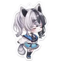 詠多まろ - Acrylic Key Chain - Key Chain - VTuber Size-70 x 70 (mm)