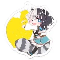 詠多まろ - Acrylic Key Chain - Key Chain - VTuber Size-50 x 50 (mm)
