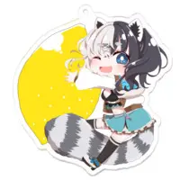詠多まろ - Acrylic Key Chain - Key Chain - VTuber Size-70 x 70 (mm)