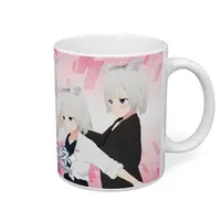 振上シロネ - Tumbler, Glass - VTuber