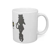 Byakko Akine - Tumbler, Glass - VTuber Size-D 8cm H 9.5cm