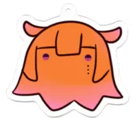 Itomori Taglu - Acrylic Key Chain - Key Chain - VTuber Size-50 x 50 (mm)