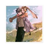 王太鳳 - Stickers - VTuber Size-100 x 100 (mm)