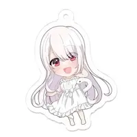 巳白ユノ - Acrylic Key Chain - Key Chain - VTuber