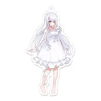 巳白ユノ - Acrylic Key Chain - Key Chain - VTuber