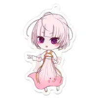 Echo North - Acrylic Key Chain - Key Chain - VTuber Size-70 x 70 (mm)