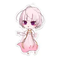 Echo North - Acrylic Key Chain - Key Chain - VTuber Size-100 x 100 (mm)