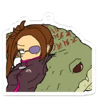 Machinery Tomoko - Acrylic Key Chain - Key Chain - VTuber