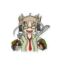 Machinery Tomoko - Stickers - VTuber