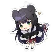 虎宮こはく - Acrylic Key Chain - Key Chain - VTuber Size-70 x 70 (mm)