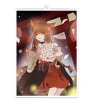 妖鬼水晶 - Acrylic Key Chain - Key Chain - VTuber Size-100 x 100 (mm)