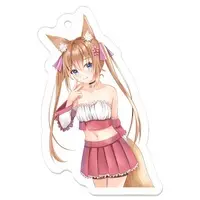 蝉音ウロユキ Vtuber & 出雲モニカ - Acrylic Key Chain - Key Chain - VTuber