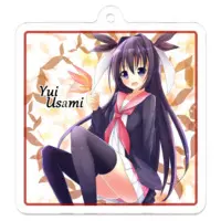 卯沙美ゆい - Acrylic Key Chain - Key Chain - VTuber Size-50 x 50 (mm)