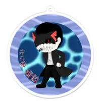 猫鮫 - Acrylic Key Chain - Key Chain - VTuber Size-70 x 70 (mm)