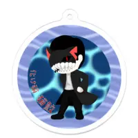 猫鮫 - Acrylic Key Chain - Key Chain - VTuber Size-50 x 50 (mm)