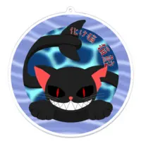 猫鮫 - Acrylic Key Chain - Key Chain - VTuber Size-100 x 100 (mm)