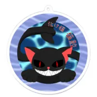 猫鮫 - Acrylic Key Chain - Key Chain - VTuber Size-70 x 70 (mm)