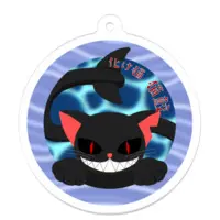 猫鮫 - Acrylic Key Chain - Key Chain - VTuber Size-50 x 50 (mm)