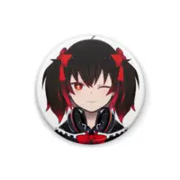 黒霧にいろ - Badge - VTuber Size-25mm
