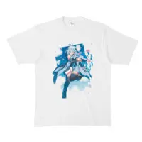 水白ノブチナ - Clothes - T-shirts - VTuber Size-XL