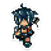 弐下呂未来 - Acrylic Key Chain - Key Chain - VTuber Size-50 x 50 (mm)