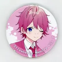 Satomi - Badge - Strawberry Prince