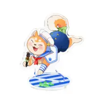 Inui Yuu - Acrylic stand - VTuber Size-70x70mm