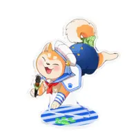 Inui Yuu - Acrylic stand - VTuber Size-100x100mm