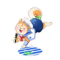 Inui Yuu - Acrylic stand - VTuber Size-160x160mm