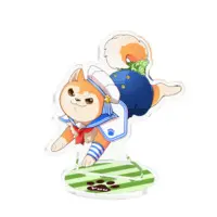 Inui Yuu - Acrylic stand - VTuber Size-70x70mm