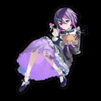 進藤あすか - Stickers - VTuber Size-100 x 100 (mm)