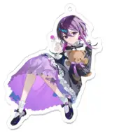 進藤あすか - Acrylic Key Chain - Key Chain - VTuber Size-70 x 70 (mm)