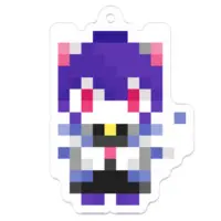 二ノ瀬イオ - Acrylic Key Chain - Key Chain - VTuber Size-50 x 50 (mm)